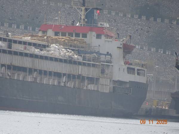 White bags believed to contain dead cattle. Image: AWF