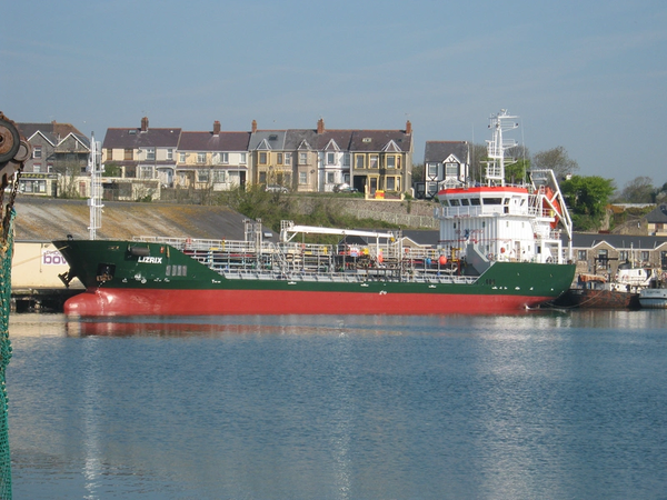 
World Fuel Services’ new 2200cbm capacity cargo vessel, Lizrix (Photo: WFS) 