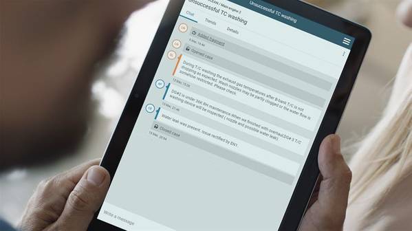The Wärtsilä Expert Insight digital product uses AI and advanced diagnostics to relay data to the customer.

