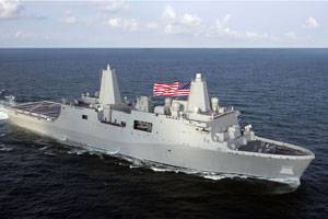 Amphibious transport dock ship New York (LPD 21) (Photo Courtesy Northrop Grumman)