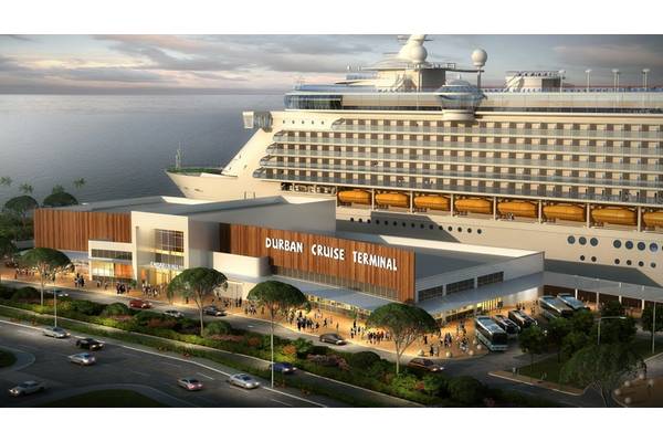 Artist’s impressions of the new Durban Cruise Terminal, to be designed, financed, constructed, operated, maintained and transferred by KwaZulu Cruise Terminal Pty Ltd (KCT) – a Joint Venture between MSC Cruises SA and Africa Armada Consortium. (Image: TNPA)