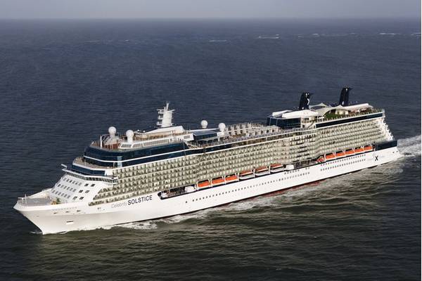 Celebrity Solstice. Image courtesy Celebrity