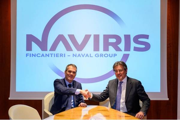 Claude Centofanti et Enrico Bonetti (Photo: The Naval Group)