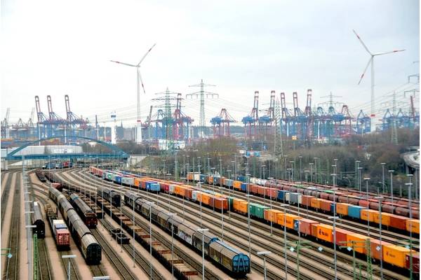 Container Rail Terminal Alte Süderelbe (Photo: Port of Hamburg)