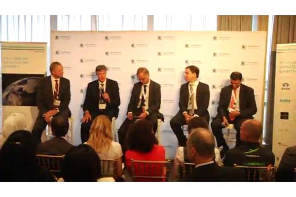 Corporate leaders discuss "The Future of Spaceship Earth" at the UN in New York. (Photo: G. Trauthwein)