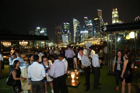 Crowd at Direct Search Asia launch event