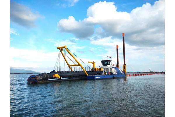 Damen CSD600 cutter suction dredger (Credit: Damen)