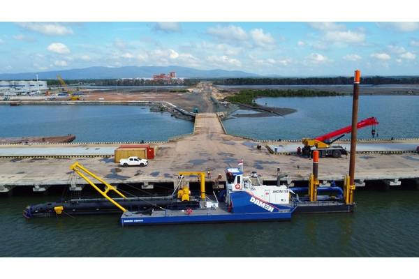 Damen CSD600 cutter suction dredger (Credit: Damen)