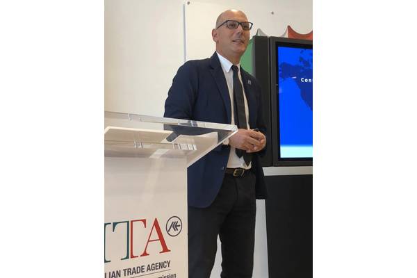 Daniele Testi, Marketing and Corporate Communications Director, Contship Italia. (Photo: Greg Trauthwein)