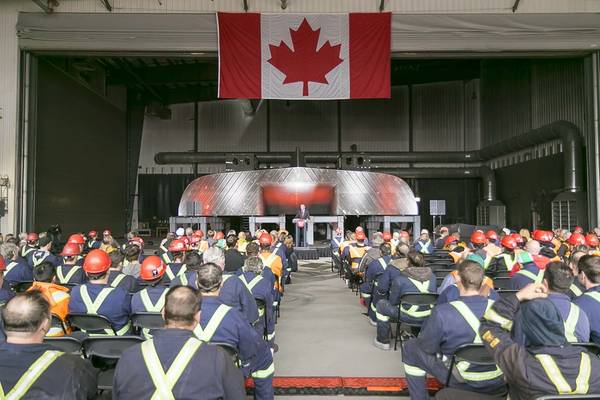 The Dennis & Phyllis Washington Foundation, in conjunction with Seaspan, announced today a significant investment in the future of British Columbia’s marine industrial sector (Photo: Seaspan)