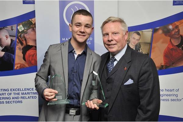 George Day, from Peel Ports, was named overall Apprentice of the Year and also Peel Apprentice of the Year, alongside Sammy Lee