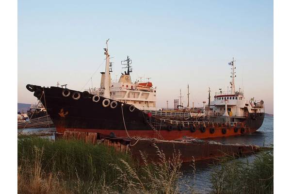 The Greek coastguard discovered a record two-tonne haul of drugs, mainly heroin, aboard a small tanker called Noor One in 2014 (Photo: Greek Coastguard)