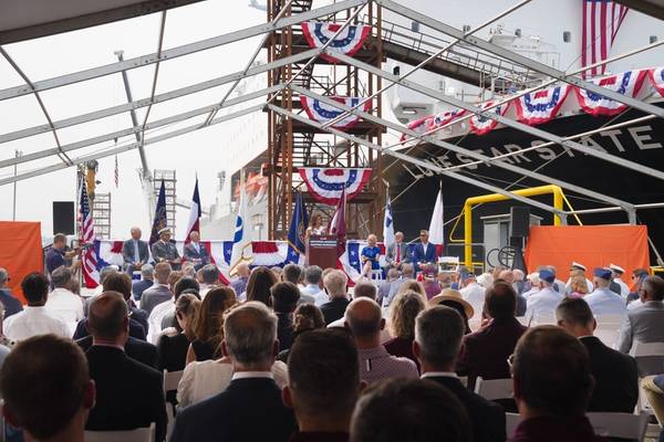 Image courtesy Hanwha Philly Shipyard / TOTE Services