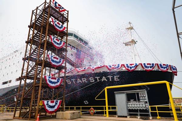 Image courtesy Hanwha Philly Shipyard / TOTE Services