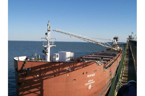 File image: a Great Lakes stone carrier (LCA)