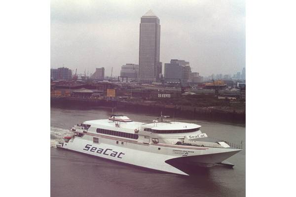 The Incat built high speed catamaran Hoverspeed Great Britain, which broke the record winning  the Hales Trophy on 23 June 1990, held the record and the owners held the Trophy, until 1998 when another Incat built ship Catalonia took the record in June 1998, then just a month later in July 1998 yet another ship built by Incat, CatLink V broke the record. 
