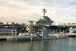 The Intrepid Sea, Air & Space Museum in Manhattan