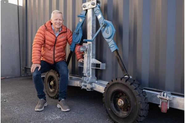 Inventor and product developer at Wee.no, Rune Wee. Image courtesy Wee.no