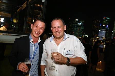 Jason Tay, Direct Search Asia; with Peter Schellenberger, Sinwa Singapore