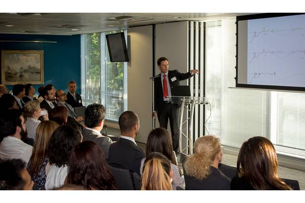 Martin Crawford-Brunt presenting at the event (Photo: SPNL)