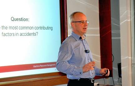 Martin Hernqvist at seminar in February 2013