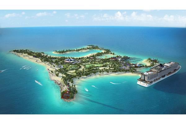 Ocean Cay (Artist's rendering of the MSC custom built island, the Ocean Cay MSC Marine Reserve.)