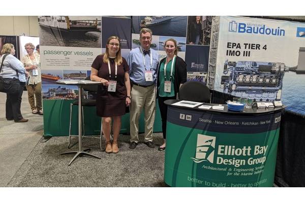 EBDG at the Passenger Vessel Association event earlier this year. 