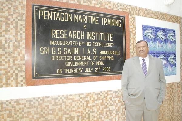 Pentagon Marine Services Capt. Nalin Pandey (Photo: Pentagon Marine Services)