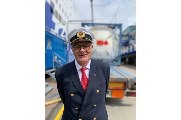 Peter Holm, Chief Engineer Stena Germanica. Photographer: Stena Line