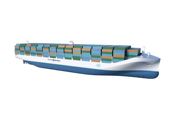 Remote controlled ship concept (Image: Rolls-Royce)
