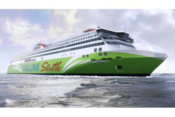 Ro-Pax ferry being built at Meyer Turku for Tallink will feature a MMC BWMS (Image: MMC Green Technology)