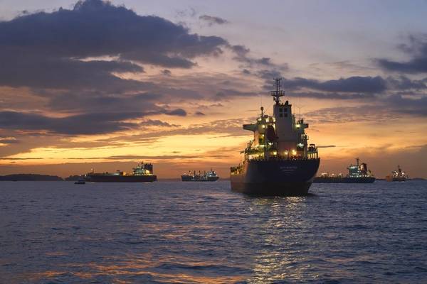 Singapore Shipping. Image courtesy UKHO