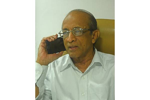 Tebma Shipyards Ltd. Senior Vice President M. Balasubramaniam (Photo: Haig-Brown/Cummins)