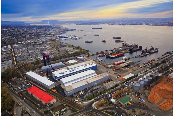 Vancouver Shipyards (Photo: Seaspan)