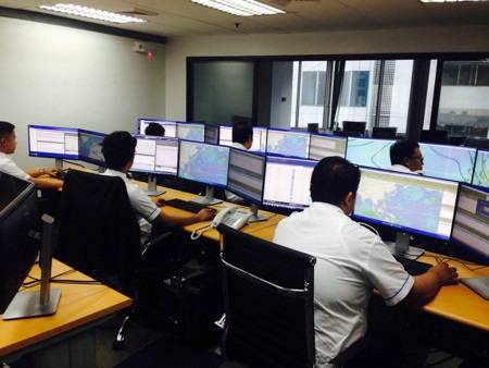 Weathernews’ Manila Operation Center in Makati