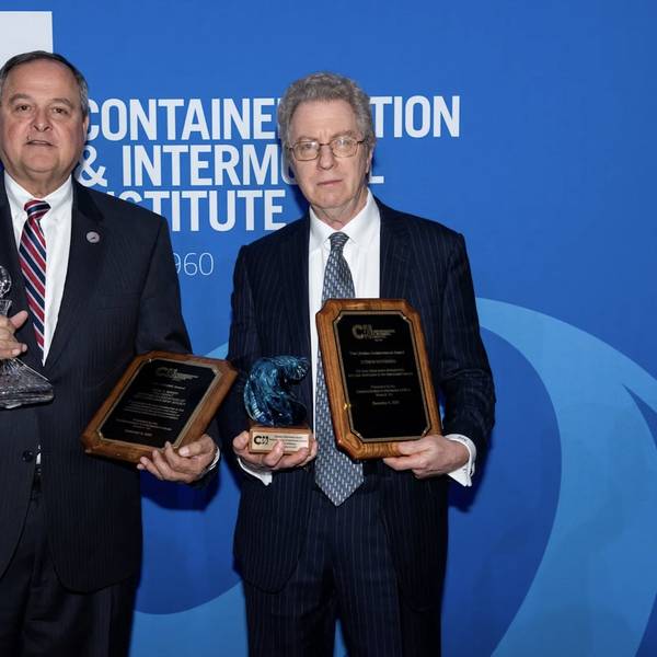 Awards Presented to Containerization and Intermodal Institute Leadership