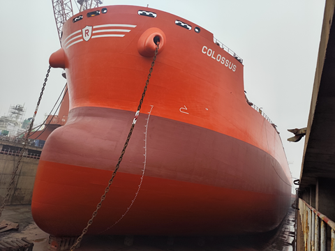 PPG Completes 100th Dry Docking Using Electrostatic Coating Application