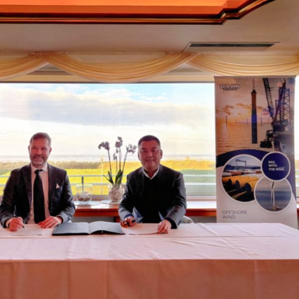Dajin Forms Offshore Wind Alliance with German Port Terminal Operator
