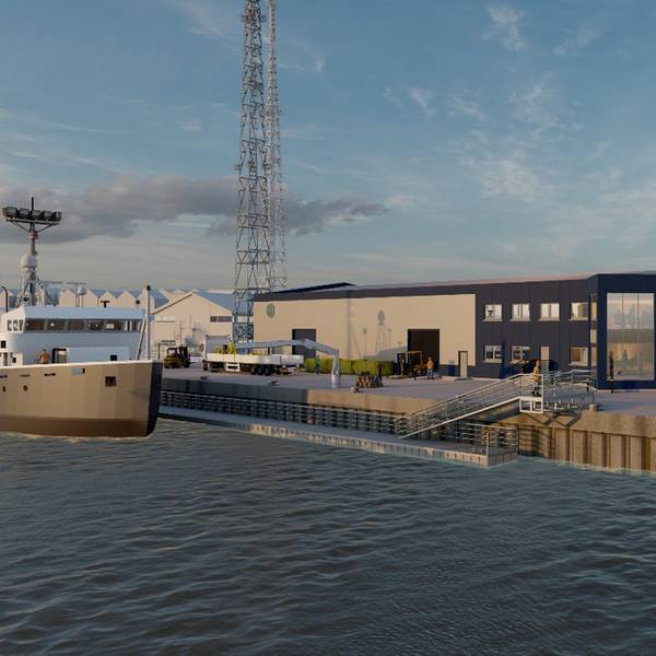 Inch Cape Offshore Wind Farm O&M Base Starts Taking Shape in Scotland