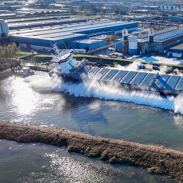 Diesel-Electric Vessel MV Vertom Quina Launched