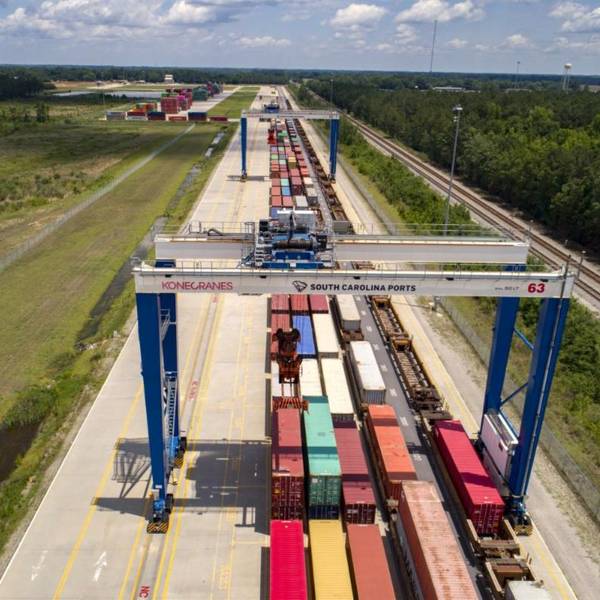 Inland Port Dillon Posts Highest Rail Container Moves in 2025