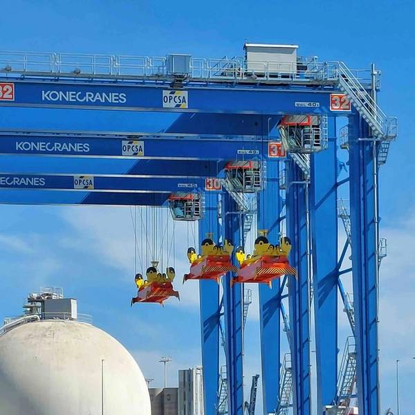 OPCSA Orders Eight Hybrid Konecranes RTG Cranes