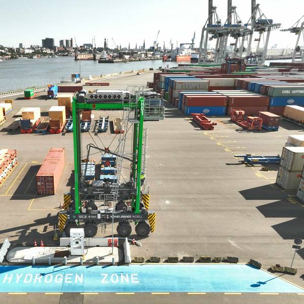 Konecranes Introduces Hydrogen Fuel Cell Straddle Carrier at TOC Americas