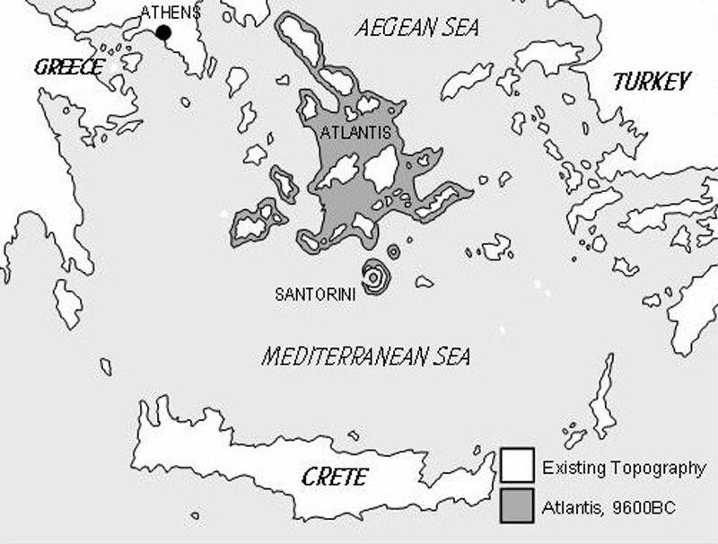 New Book Reveals Lost Island Of Atlantis