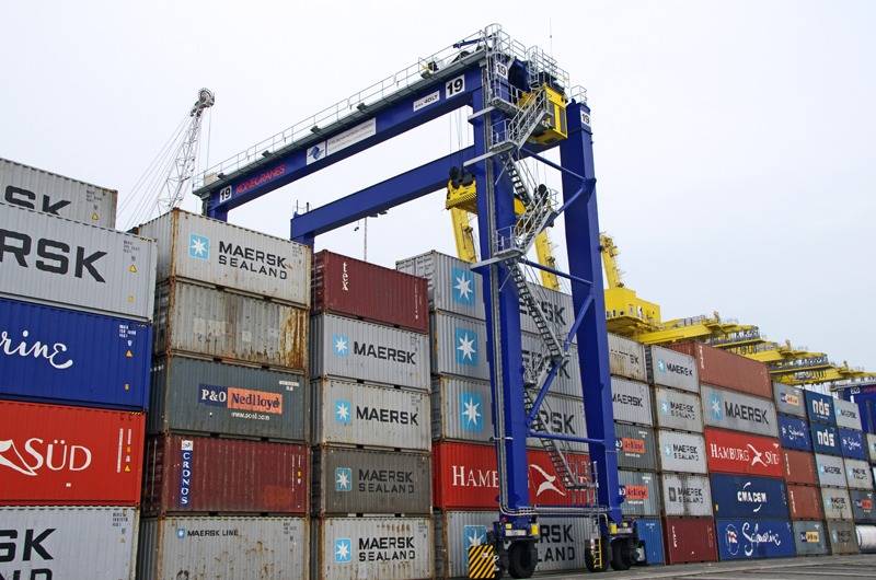 Container Karnes Konecranes Deliver to Indonesian Container Terminal