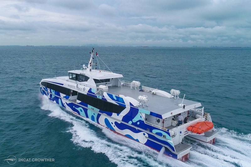 Majestic Fast Ferry Welcomes Trio of Vessels