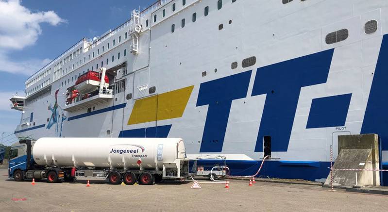 Avenir Delivers LNG & BioLNG to TT-Line in Lübeck