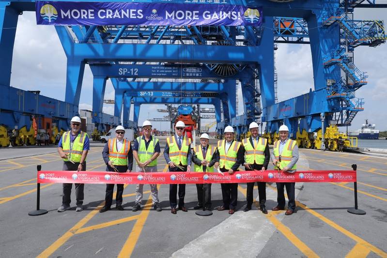 Port Everglades Commissions New Container Cranes