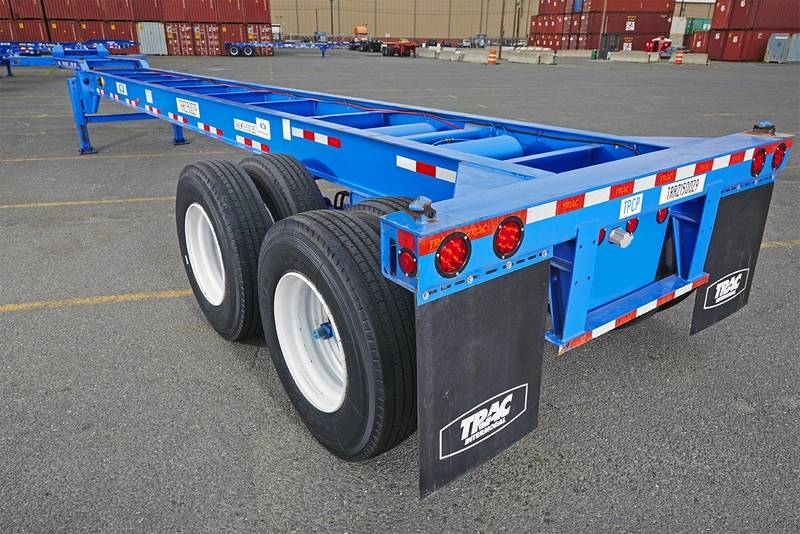 Trac Intermodal Grows Refurbished Chassis Fleet
