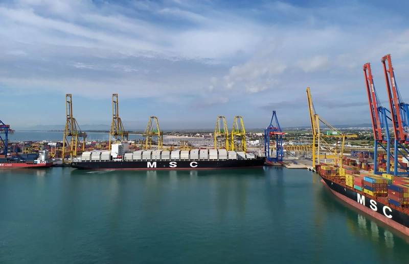 Arrival of Natural Gas at Valenciaport Triples